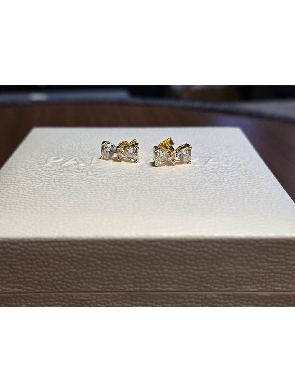 Pandora earrings bow